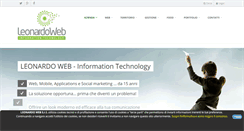 Desktop Screenshot of leonardoweb.eu