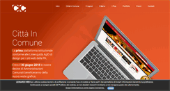 Desktop Screenshot of cittaincomune.leonardoweb.eu