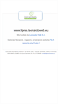 Mobile Screenshot of lipres.leonardoweb.eu
